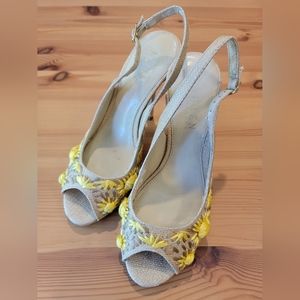 Lauren Ralph Lauren Peep Toe Heel ~ 5